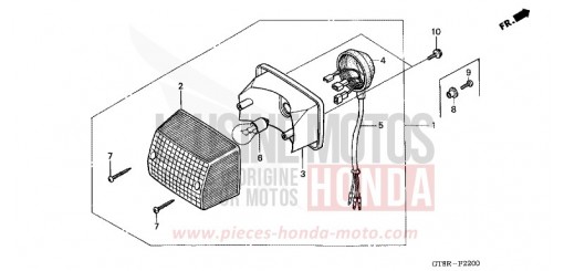 FEU ARRIERE PK50R de 1994